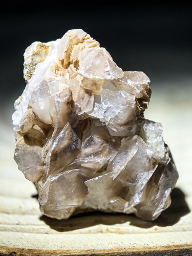 Natural paper spar calcite - natural,