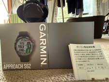 GARMIN Approach S62 Black Premium GPS Golf Watch High-Precision GPS Used