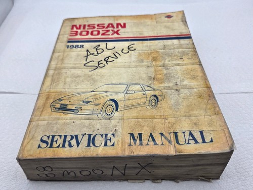 1988 nissan 300zx service - nissan,