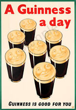 Vintage Poster GUINNESS Drink