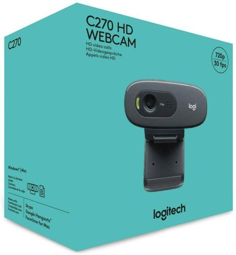 Logitech c270 webcam dark - c270,