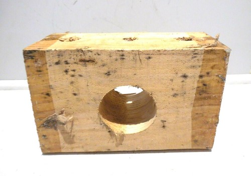Bearing wooden roller - roller, block