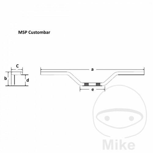 Handlebar chrome 4 - handlebar,