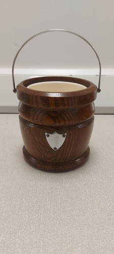 Vintage wooden ice - wooden,