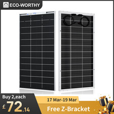 ECO-WORTHY Bifacial 200W 12V