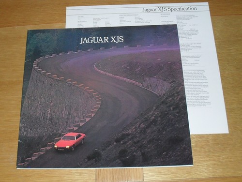 Jaguar xjs brochure - jaguar,