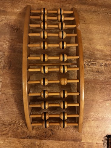 Wooden back and - back,
