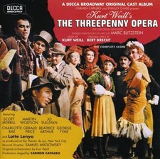 Various Artists The Threepenny Opera 1954 New York Cast Blitzstein Adaptati (CD)