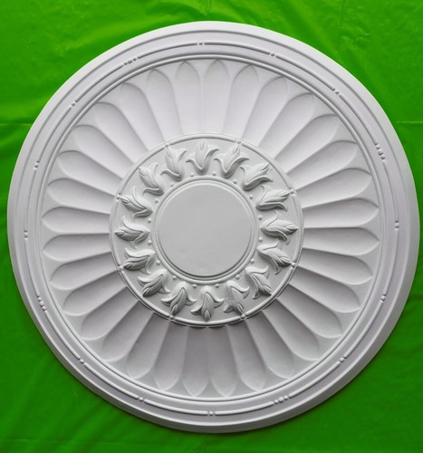 Plaster ceiling rose flute - ceiling, and