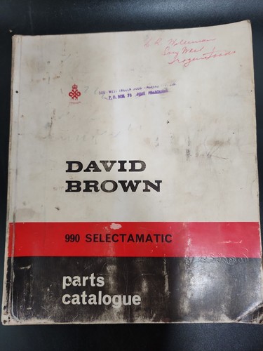 David brown 990 selectamatic - david,