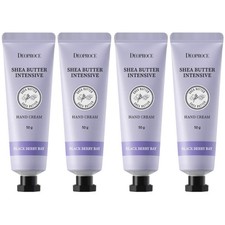 Deoproce Shea Butter Intensive Hand Cream Black Berry Bay 50g*4Pcs / FREE SHIP