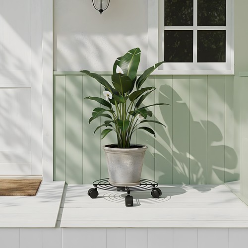 Pack metal plant pot caddy - pack,