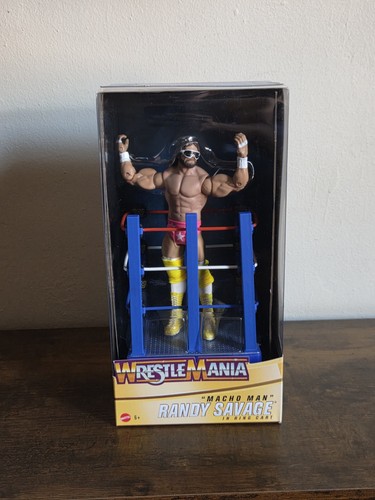 Mattel wwe wrestlemania macho - mattel,