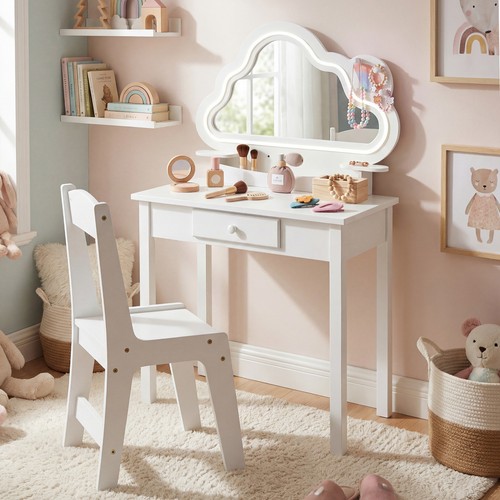 Kids vanity table with lighted - kids,