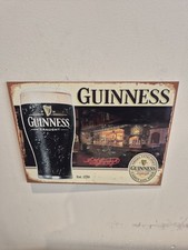 GUINNESS VINTAGE METAL SIGN