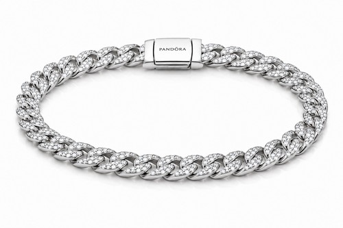 Pandora timeless pavé cuban - timeless,