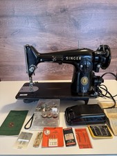 Singer 201-2 Sewing Machine 1951 Collectable Good Working Condition
