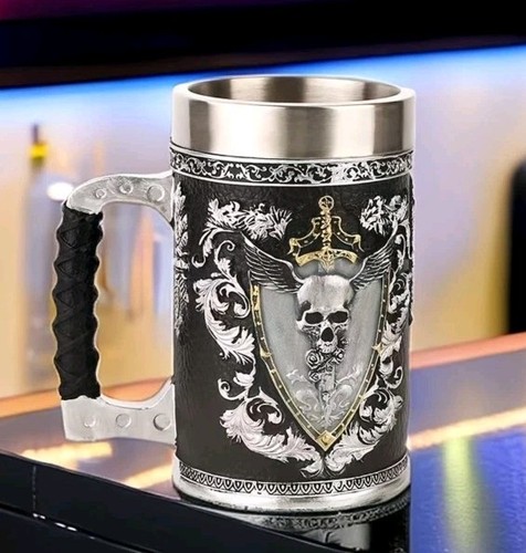 Viking tankard mug warrior - mug,