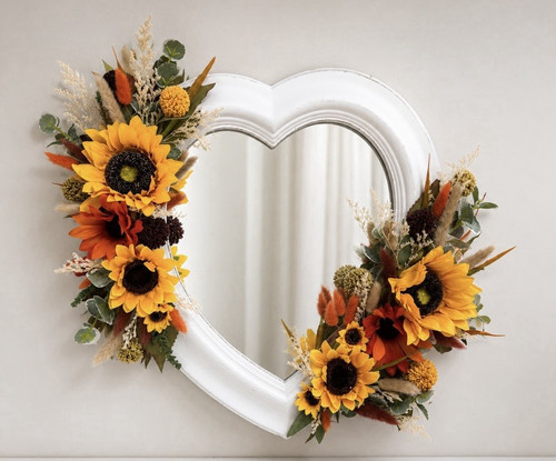 16x16 heart mirror - 16x16, hand