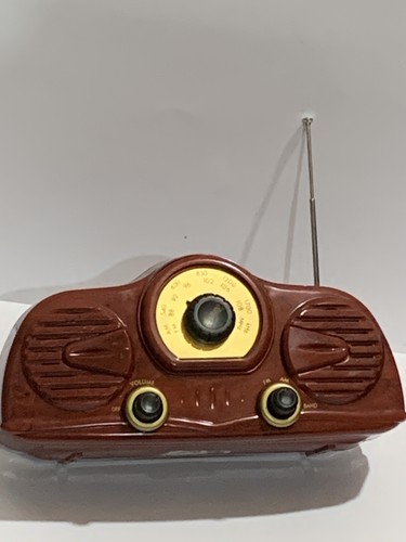 Vintage art deco style radio - vintage,