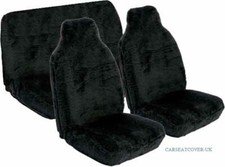 CITROEN Luxury Black Faux Fur