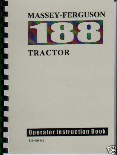 Massey ferguson 188 tractor - massey, "188"