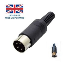 4 Pin Din Plug  2A, 100VAC