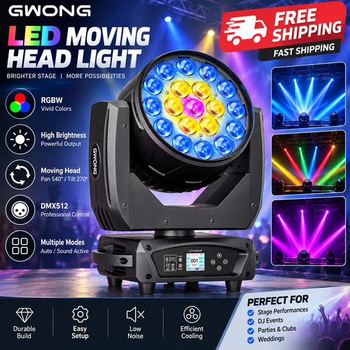 Led 19x20w zoom - led,