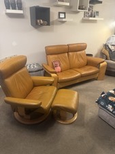 Stressless Leather Sofa And