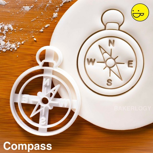Compass cookie cutter vintage - compass,