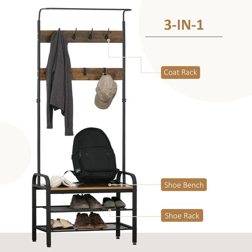 Industrial coat rack stand - coat,