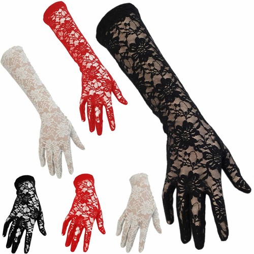 Ladies womens lace - ladies, gloves