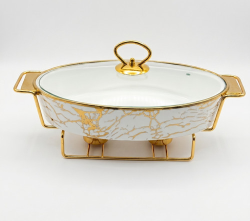 Ceramic chafing dish - chafing,
