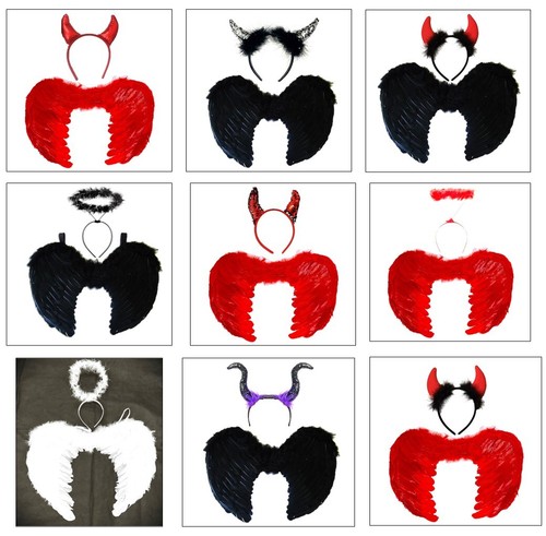 Devil angel halloween costume - halloween,
