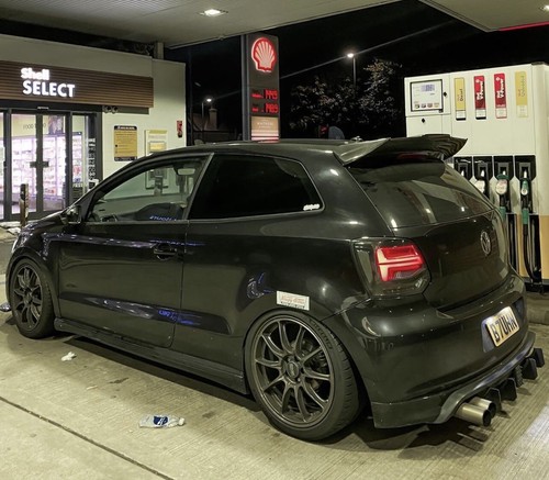Volkswagen polo carbon bat - volkswagen, vw