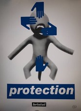3-D Robert Del Naja ‘Protection’ (NHS blue)