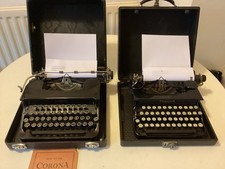 Corona Portable Typewriters X