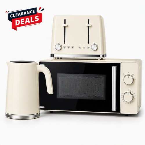 Cream kettle slice - 4, toaster
