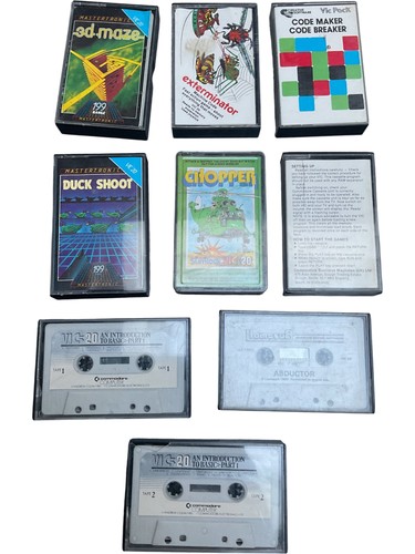 Commodore vic game and - commodore,