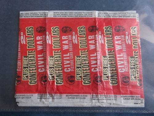 Gum wrappers batman - b,