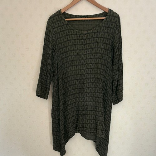 Grizas ladies waffle tunic - grizas,