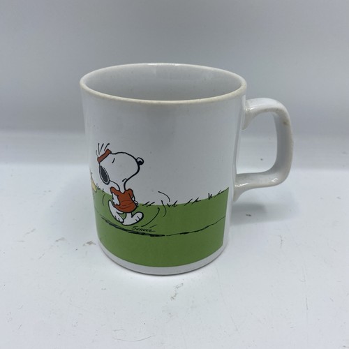 Snoopy woodstock tea - snoopy, mug