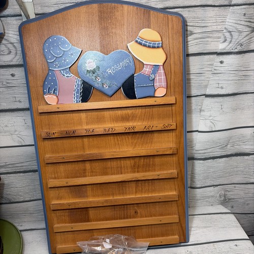Vintage wooden perpetual - vintage,