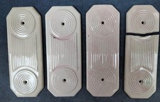 3 x Reclaimed White Ceramic