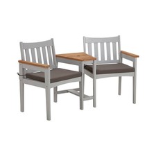 Home Wooden Garden Love Seats