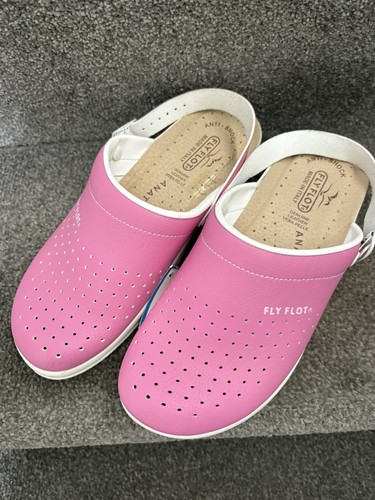 Fly flot pink - , leather