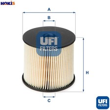FUEL FILTER 26.003.00 FOR