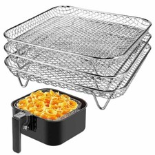 Square Air Fryer Racks Three