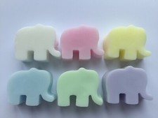 Handmade Soaps Mini Elephant children Hand Wash Soaps  6 12 24 36