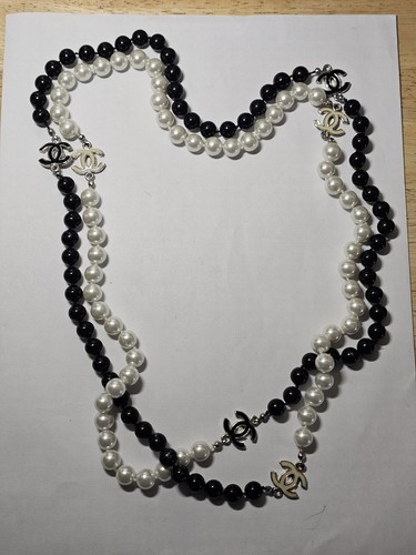 Chanel black white - chanel,